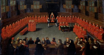 The Council of Malines by Flemish School